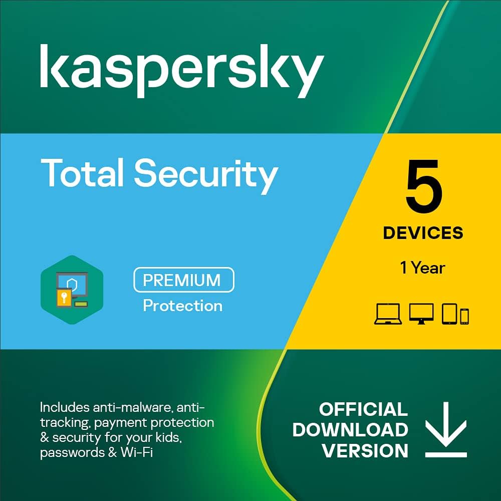 SOFTWARE KASPERSKY TOTAL SECURITY 1 PC